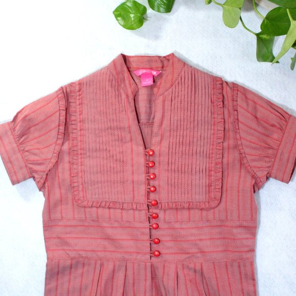 Mod Ruffle Shirt Dress - Picture 6 of 7